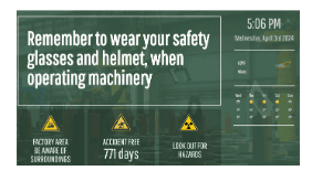 Image of a digital display